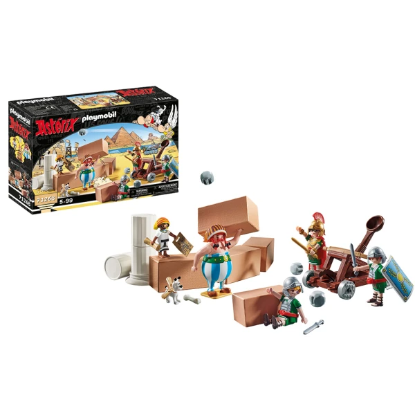 PLAYMOBIL ASTERIX Ο ΝΟΥΜΕΡΟΜΠΙΣ ΚΑΙ Η ΚΑΤΑΣΚΕΥΗ ΤΟΥ ΠΑΛΑΤΙΟΥ