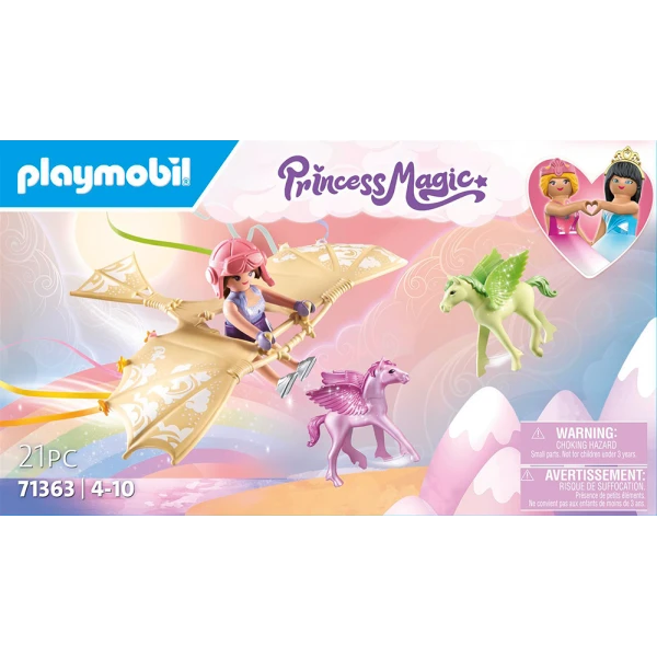 PLAYMOBIL PRINCESS MAGIC TRIP WITH PEGASUS FOALS IN THE CLOUDS
