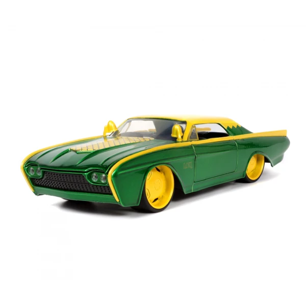 MARVEL LOKI 1963 FORD THUNDERBIRD 1:24