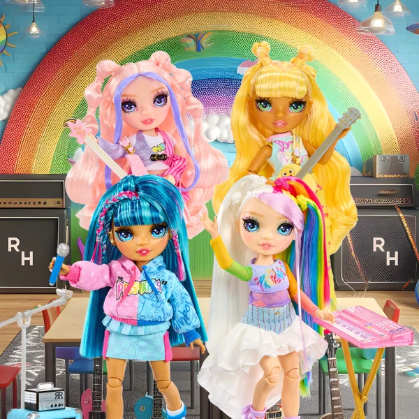RAINBOW HIGH JUNIOR HIGH ROCK PARTY ΚΟΥΚΛΑ SUNNY