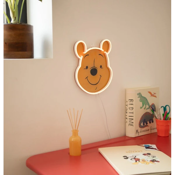 YELLOWPOP ILLUMINATED DECORATIVE DISNEY WINNIE FACE