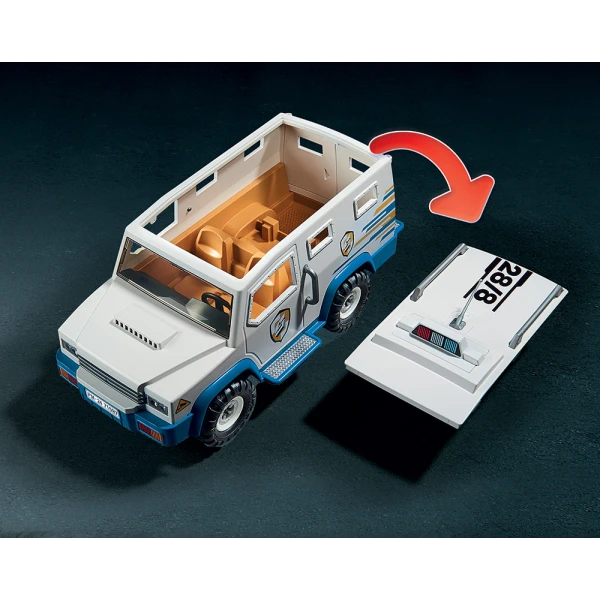PLAYMOBIL CITY ACTION POLICE MONEY TRANSPORTER