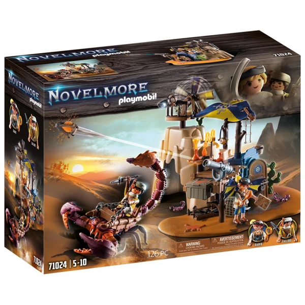 PLAYMOBIL NOVELMORE SAL\'AHARI SANDS - ΜΥΣΤΙΚΗ ΒΑΣΗ ΜΕ ΓΙΓΑΝΤΙΟ ΣΚΟΡΠΙΟ