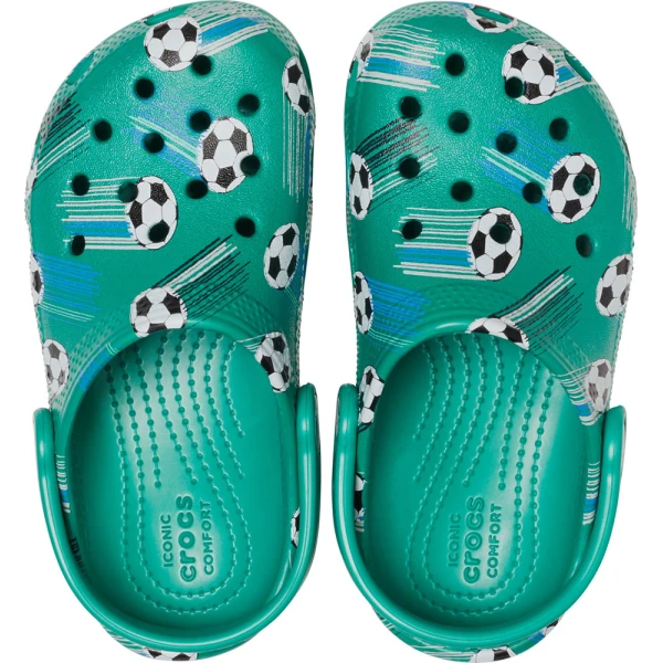 CROCS CLASSIC SPORT BALL CLOG PS DEEP GREEN