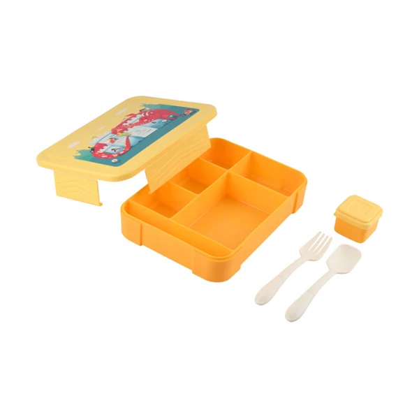 ΦΑΓΗΤΟΔΟΧΕΙΟ SAVE THE AEGEAN 1330ml 5 ΘΗΚΕΣ ΜΕ ΚΟΥΤΑΛΙ/ΠΗΡΟΥΝΙ - FORTRESS DRAGON