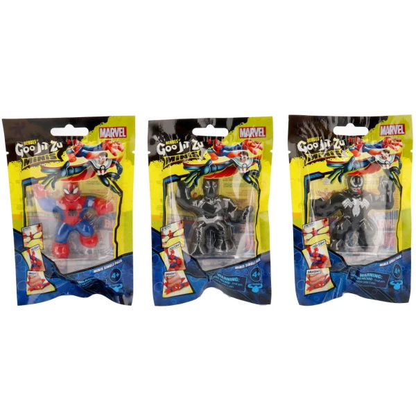 GOO JIT ZU MINI MARVEL ΦΙΓΟΥΡΑ - 6 ΣΧΕΔΙΑ