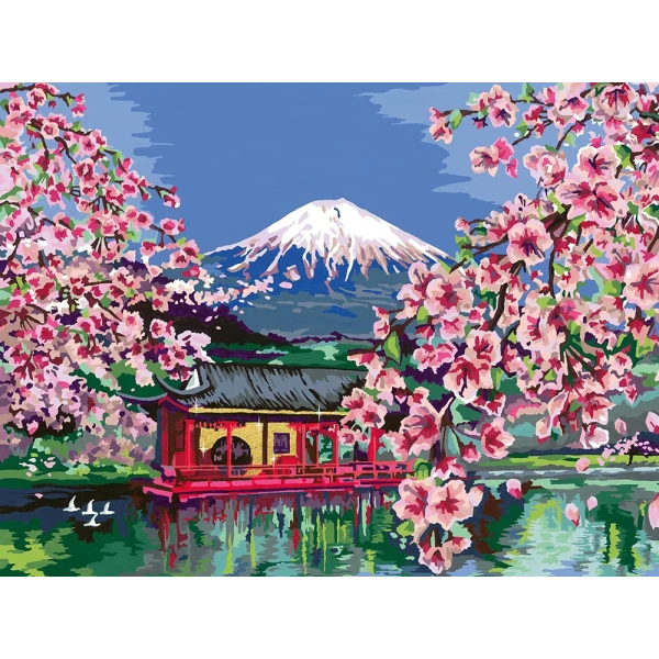 RAVENSBURGER CREART CANVAS CHERRY BLOSSOMS