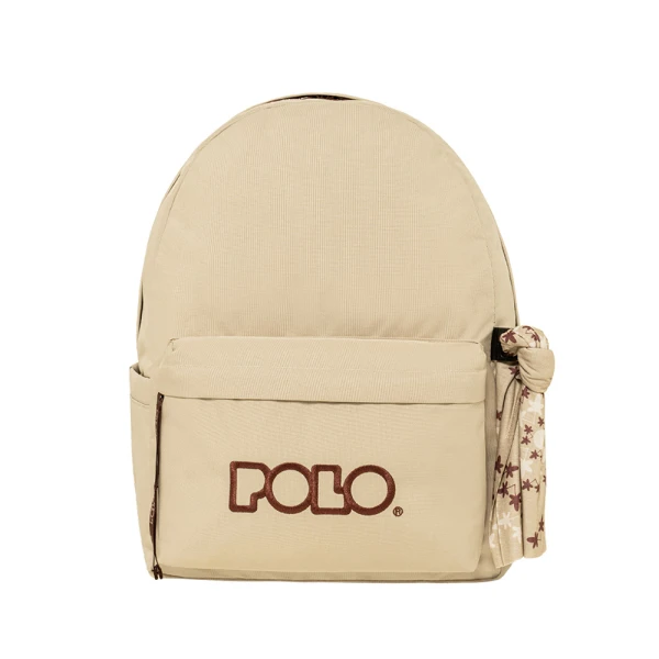 POLO 2026 BACKPACK ORIGINAL SCARF SAND-CHERRY