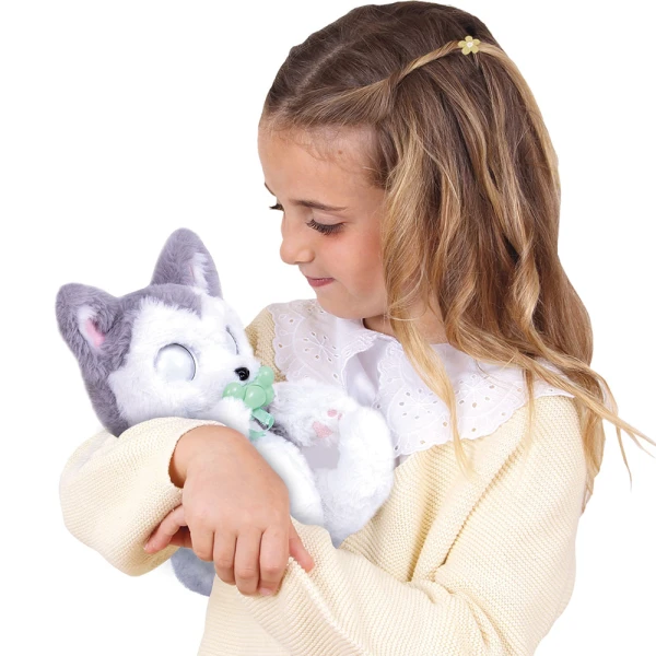 BABY PAWS PLUSH INTERACTIVE HUSKY PUPPY 