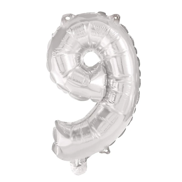ΜΠΑΛΟΝΙ SILVER FOIL 95 cm No 9