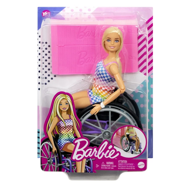 ΚΟΥΚΛΑ BARBIE FASHIONISTAS ΜΕ ΑΝΑΠΗΡΙΚΟ ΑΜΑΞΙΔΙΟ