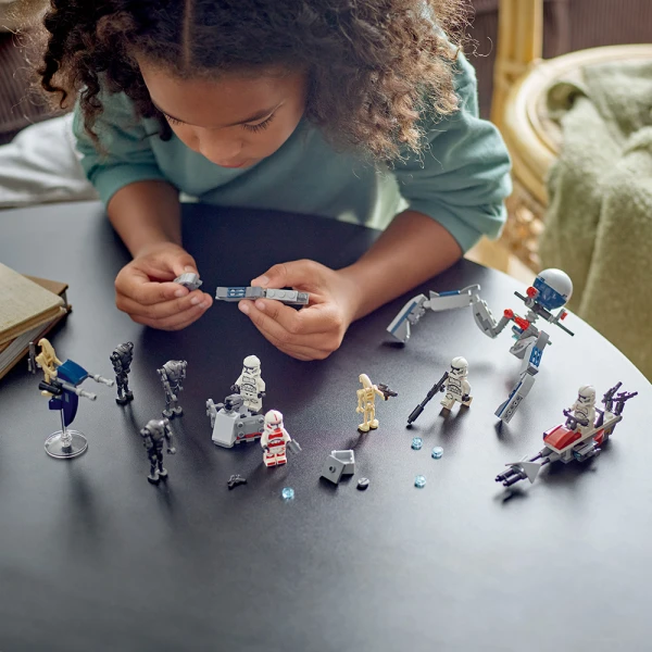 LEGO® STAR WARS™ ΠΑΚΕΤΟ ΜΑΧΗΣ ΜΕ ΣΤΡΑΤΙΩΤΕΣ ΚΛΩΝΟΥΣ™ & ΑΝΔΡΟΕΙΔΗ ΜΑΧΗΣ™
