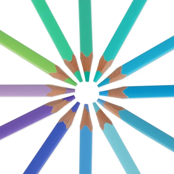 LEGAMI ΣΕΤ 12 ΧΡΩΜΑΤΑ LIVE COLOURFULLY - CYAN