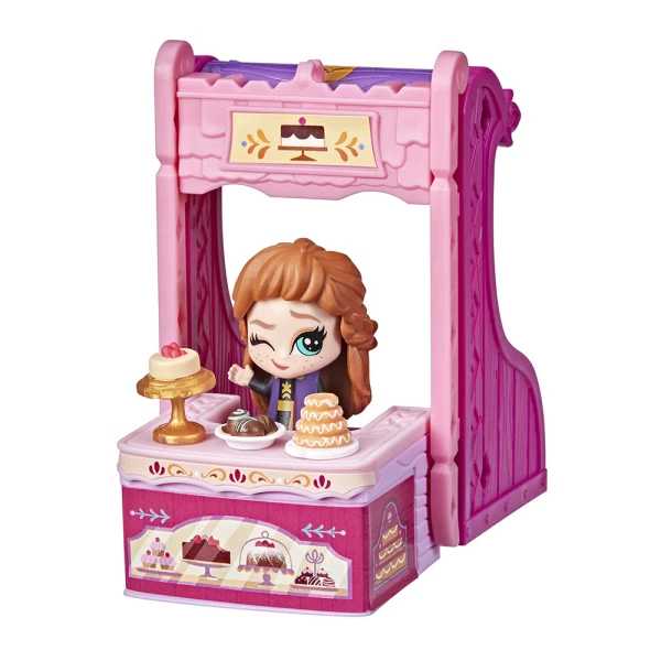 MINI PLYASET FROZEN 2 WITH SHOP AND SLEIGH - ANNA