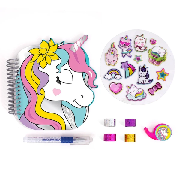 AS DIARY SET IN 3 DESIGNS FOR AGES 3+