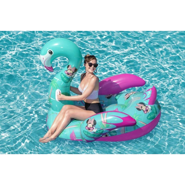BESTWAY ΦΟΥΣΚΩΤΟ RIDE-ON MINNIE FASHION ΦΛΑΜΙΝΓΚΟ 173X170 εκ.
