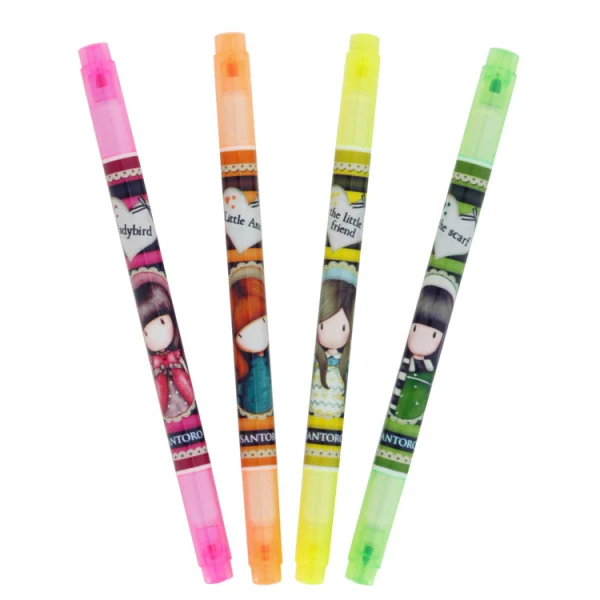 GORJUSS SANTORO HIGHLIGHTERS 4 DESIGNS