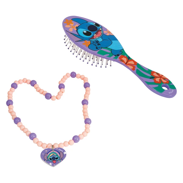 HAIR BRUSH STITCH WITH NECKLACE - 2 DESIGNS