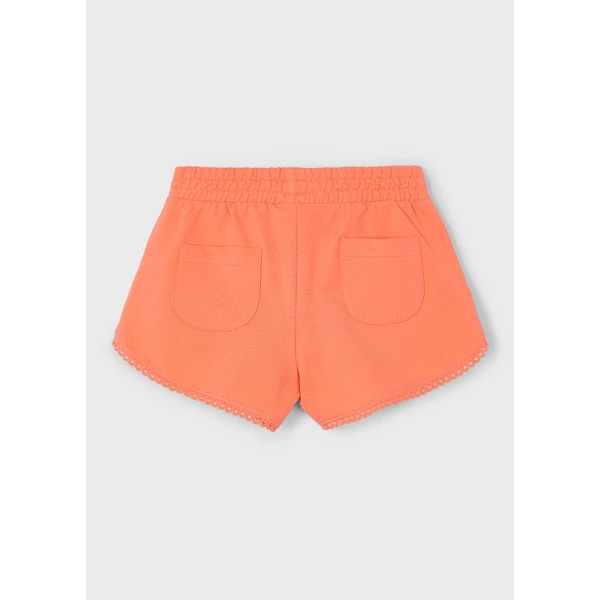 MAYORAL SHORTS SWEATER BASIC TANGERINE 