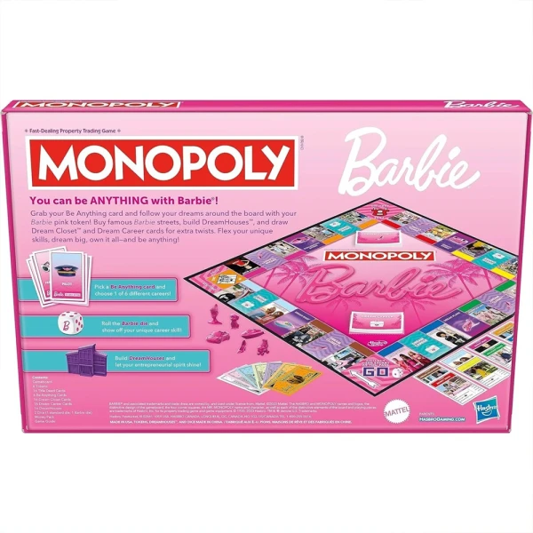 ΕΠΙΤΡΑΠΕΖΙΟ ΠΑΙΧΝΙΔΙ MONOPOLY BARBIE