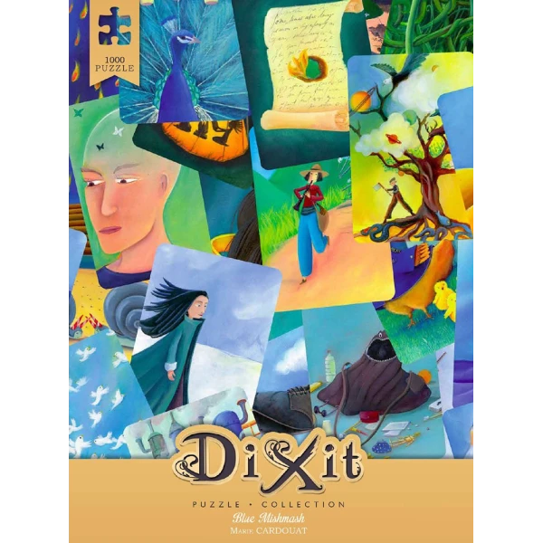 KAISSA DIXIT  PUZZLE 1000 pcs BLUE MISHMASH