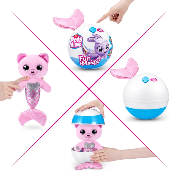 PETS ALIVE MERMAID FURMAIDS - 3 DESIGNS