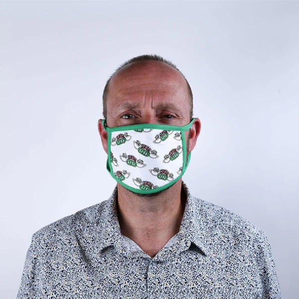 FABRIC MASK FRIENDS CENTRAL PERKS 2 pcs