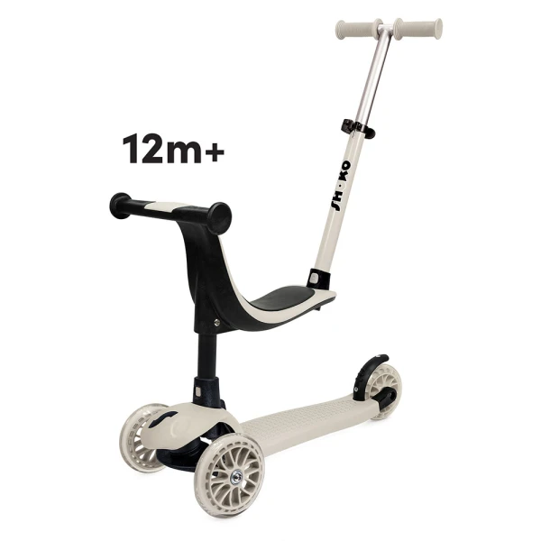 SHOKO ΠΑΙΔΙΚΟ SCOOTER PREMIUM 3 ΣΕ 1 ASH CLOUD