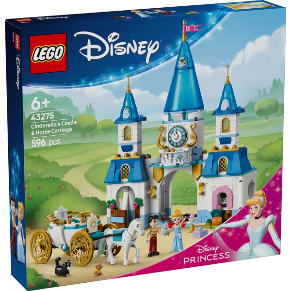 LEGO® ǀ DISNEY PRINCESS CINDERELLAʼS CASTLE & HORSE CARRIAGE
