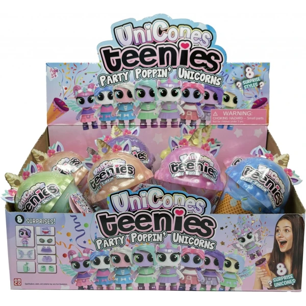 UNICONES TENNIES ΕΚΠΛΗΞΗ SERIES 1 PARTY POPPIN\' UNICORNS - ΔΙΑΦΟΡΑ ΣΧΕΔΙΑ