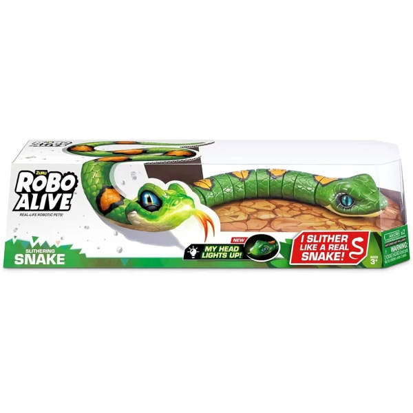 ZURU ROBO ALIVE SLITHERING SNAKE 40 εκ. - 2 ΧΡΩΜΑΤΑ