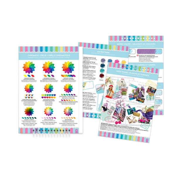 MAKE IT REAL - FASHION DESIGN SKETCHBOOK CITY STYLE 3207