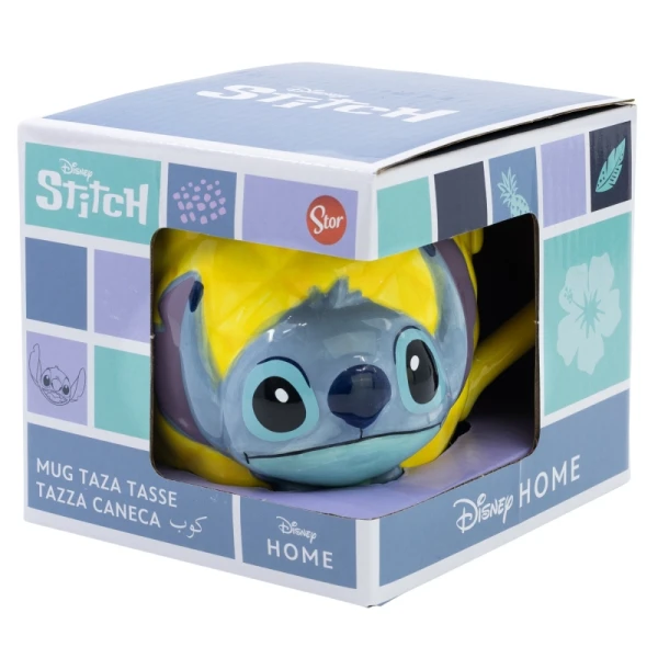 ΚΕΡΑΜΙΚΗ ΚΟΥΠΑ 410ml STITCH PINEAPPLE ΣΕ ΚΟΥΤΙ ΔΩΡΟΥ