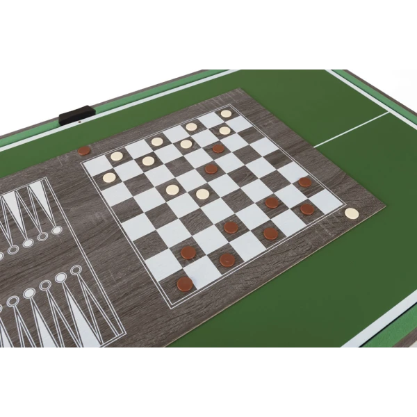 GARLANDO ALL IN 9 FLOOR MULTIGAME (9 GAMES IN 1) WITH TELESCOPIC RODS