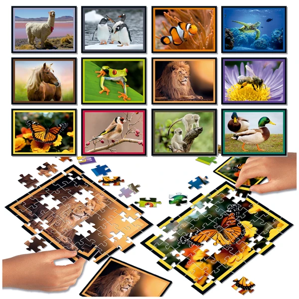 EDUCA PUZZLE 504 pcs NATURA PUZZLE BATTLE