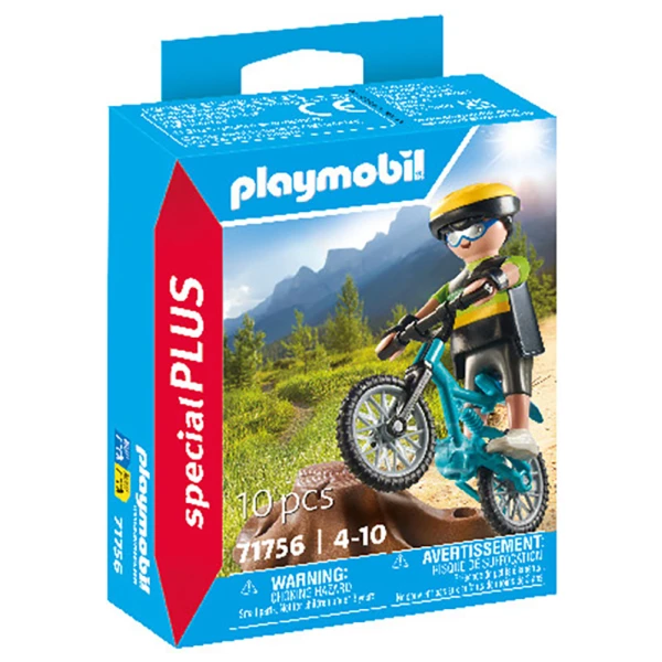 PLAYMOBIL SPECIAL PLUS ΠΟΔΗΛΑΤΗΣ ΜΕ MOUNTAIN BIKE