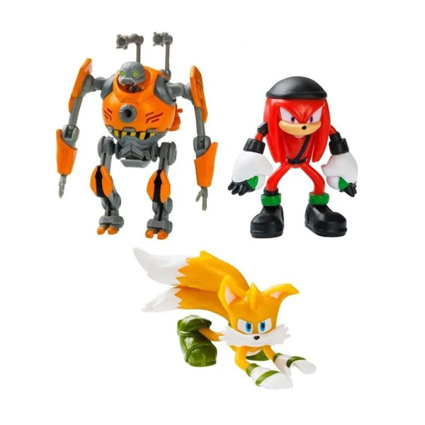P.M.I. SONIC PRIME ΣΥΛΛΕΚΤΙΚΕΣ ΦΙΓΟΥΡΕΣ 6,5 εκ. 3PACK - 4 ΣΧΕΔΙΑ