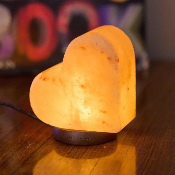 LEGAMI ΕΠΙΤΡΑΠΕΖΙΟ ΦΩΤΙΣΤΙΚΟ HIMALAYAN SALT - ΚΑΡΔΙΑ
