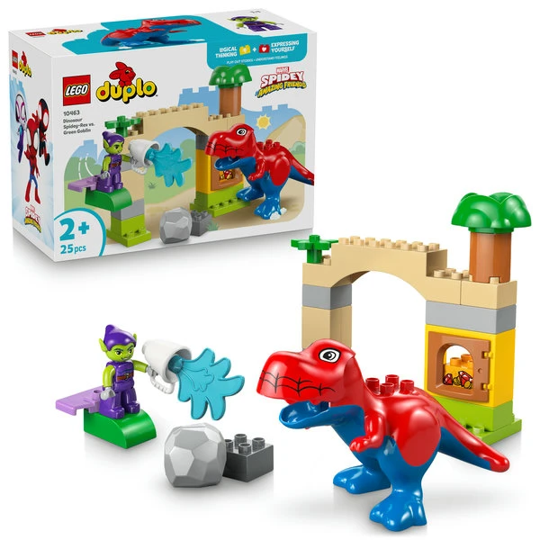 LEGO® DUPLO® MARVEL ΔΕΙΝΟΣΑΥΡΟΣ ΣΠΑΙΝΤΙ-ΡΕΞ vs ΓΚΡΙΝ ΓΚΟΜΠΛΙΝ