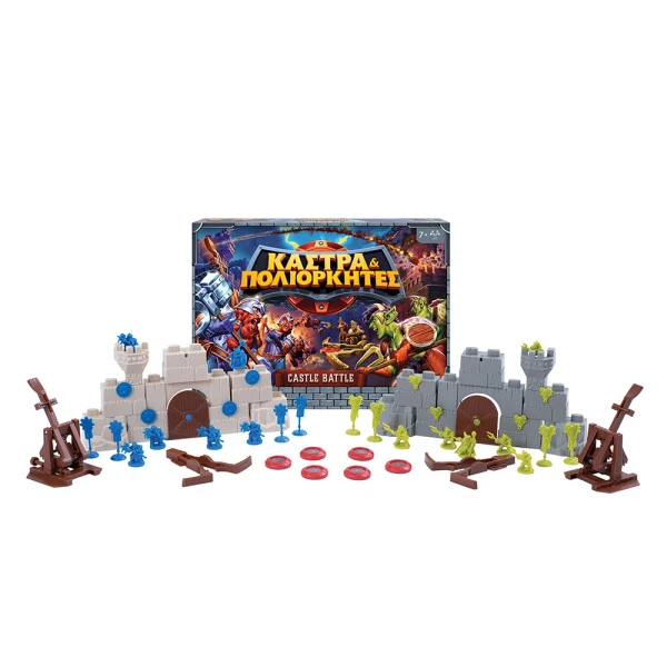 AS GAMES BOARD GAME CASTLE BATTLE FOR AGES 7+ AND 2+ PLAYERS