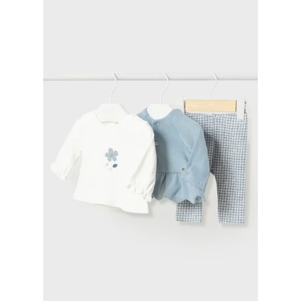 MAYORAL SET LEGGINGS 3 pcs SNOW