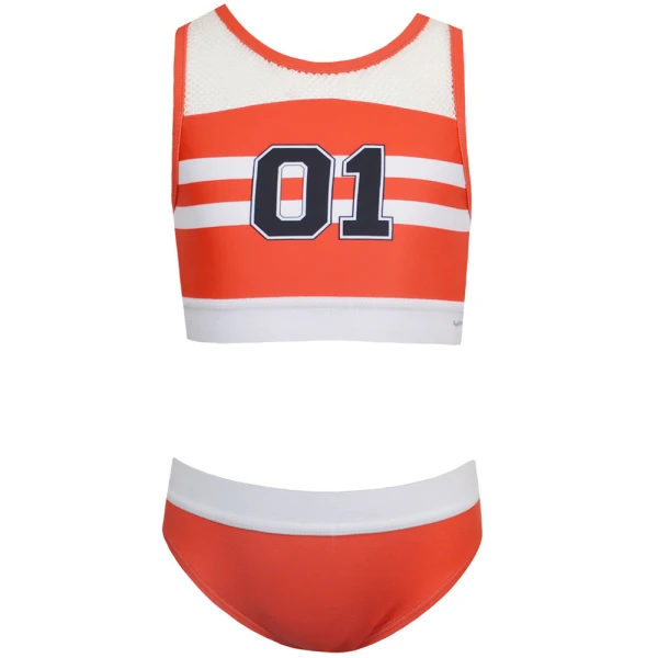 ENERGIERS KIDS SWIMSUIT RED