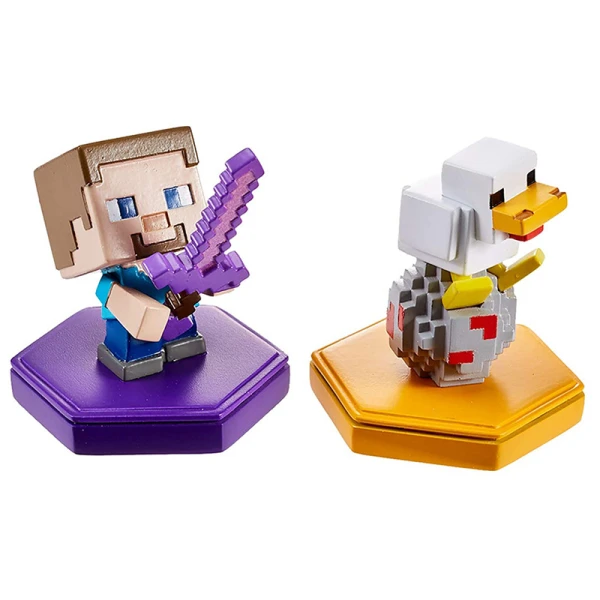 MINECRAFT EARTH MINI ΦΙΓΟΥΡΕΣ ΣΕΤ ΤΩΝ 2 ME ΤΣΙΠΑΚΙ