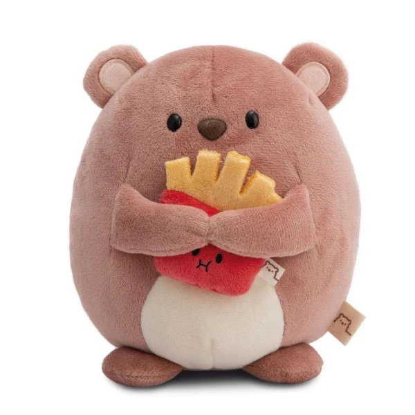MY MOCHI PLUSH 16 cm NOMO BEAR WITH FRIED POTATOES IN GIFT BOX