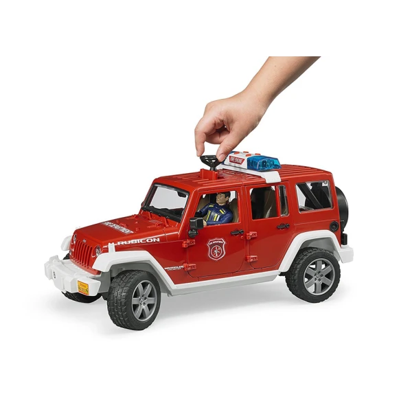 BRUDER ΠΥΡΟΣΒΕΣΤΙΚΟ ΟΧΗΜΑ JEEP WRANGLER UNLIMITED RUBICON