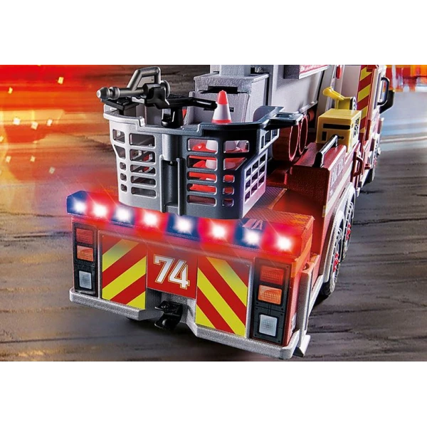PLAYMOBIL CITY ACTION US TOWER LADDER: ΠΥΡΟΣΒΕΣΤΙΚΟ ΟΧΗΜΑ