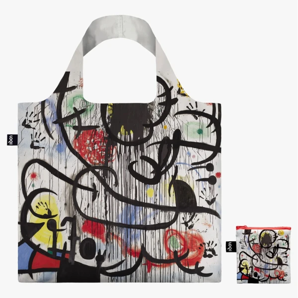 LOQI ΤΣΑΝΤΑ TOTE ΑΝΑΚΥΚΛΩΜΕΝΗ - JOAN MIRO MAY 68