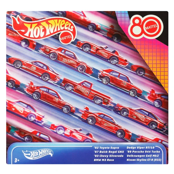 HOT WHEELS ΑΥΤΟΚΙΝΗΤΑΚΙΑ MATTEL 80 ΧΡΟΝΙΑ - ΣΕΤ ΤΩΝ 8