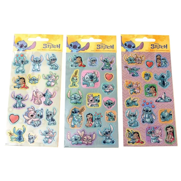 LASER STICKERS STITCH - 3 DESIGNS