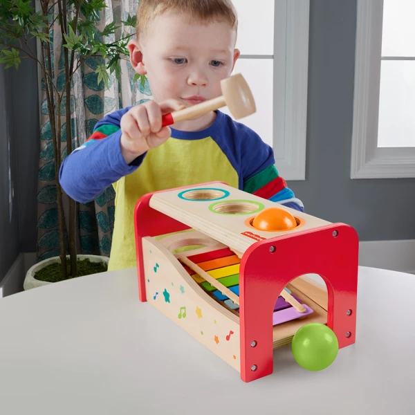 FISHER PRICE ΞΥΛΙΝΟ ΜΟΥΣΙΚΟ ΠΑΙΧΝΙΔΙ ΞΥΛΟΦΩΝΟ